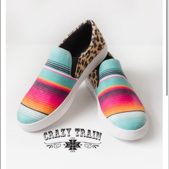 serape slip on shoes